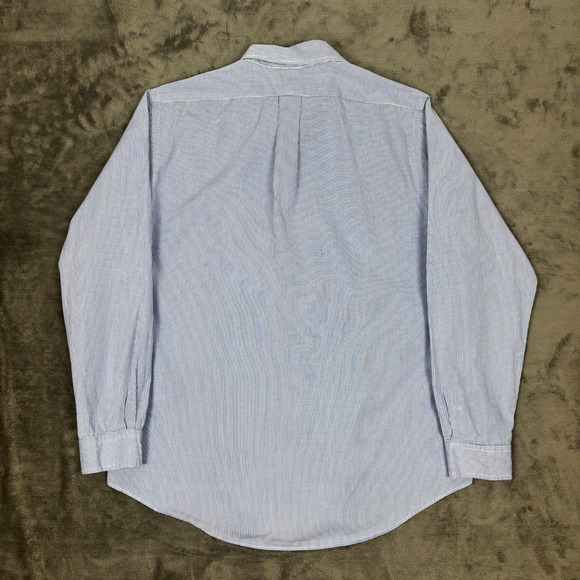 Ralph Lauren Men's XL Custom Fit Button Down Long Sleeve Striped Dress Shirt - Picture 2 of 5